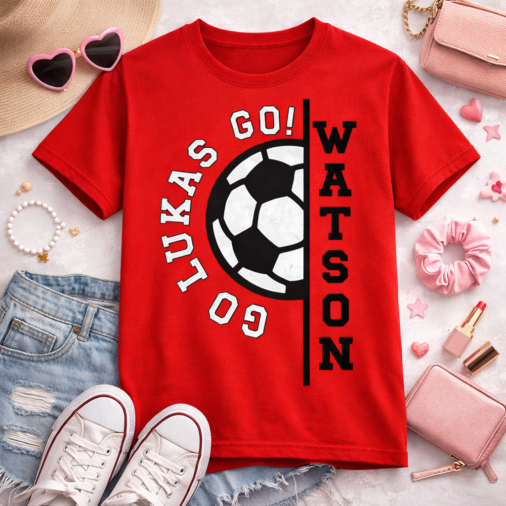 Go Lukas Go Soccer Tshirt